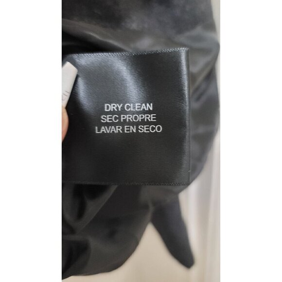 Michael Kord Gray Wool Blend Double-Breasted Peacoat  Size S - Picture 12 of 15